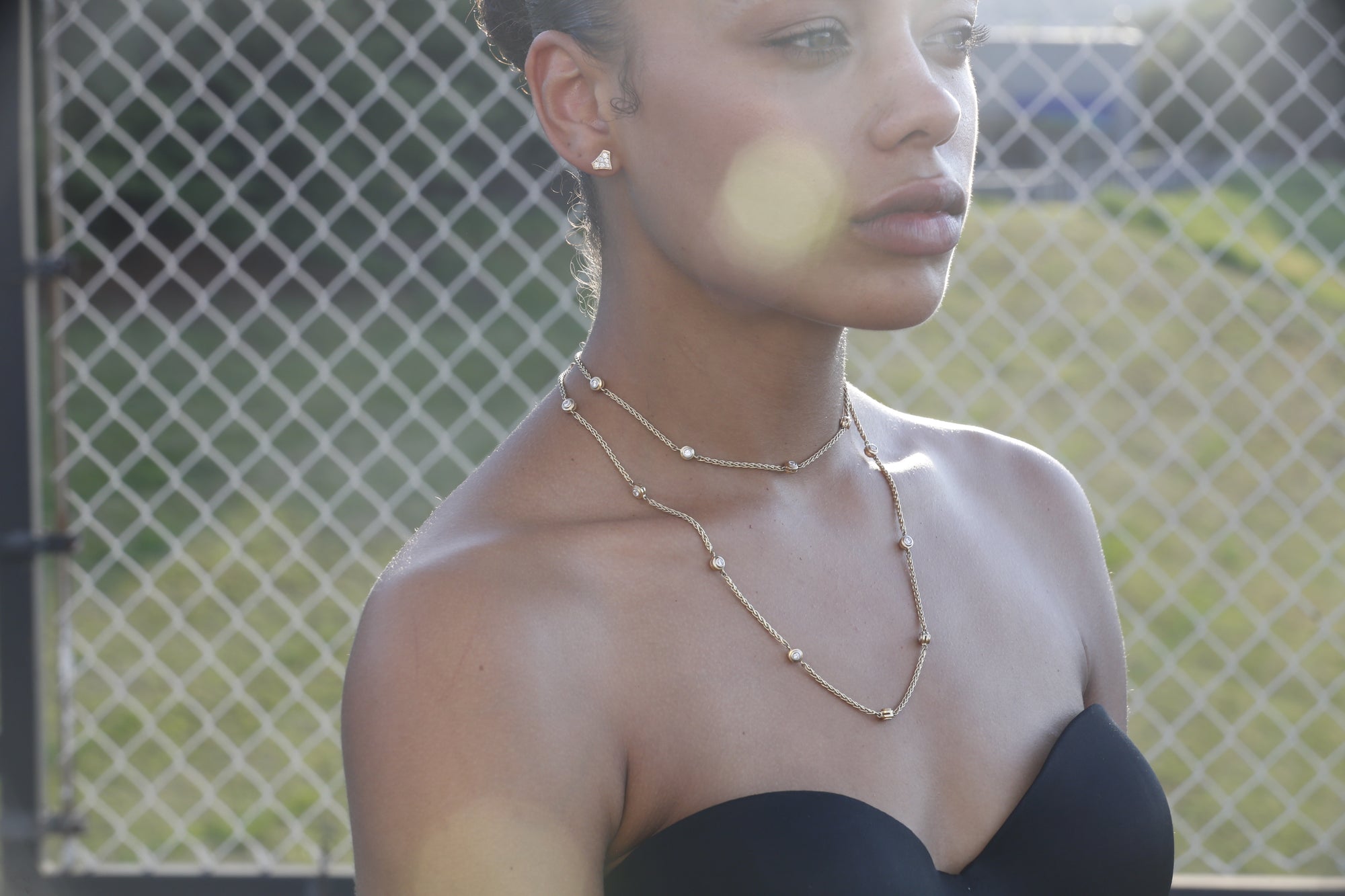 CONTINUITY DIAMOND NECKLACE