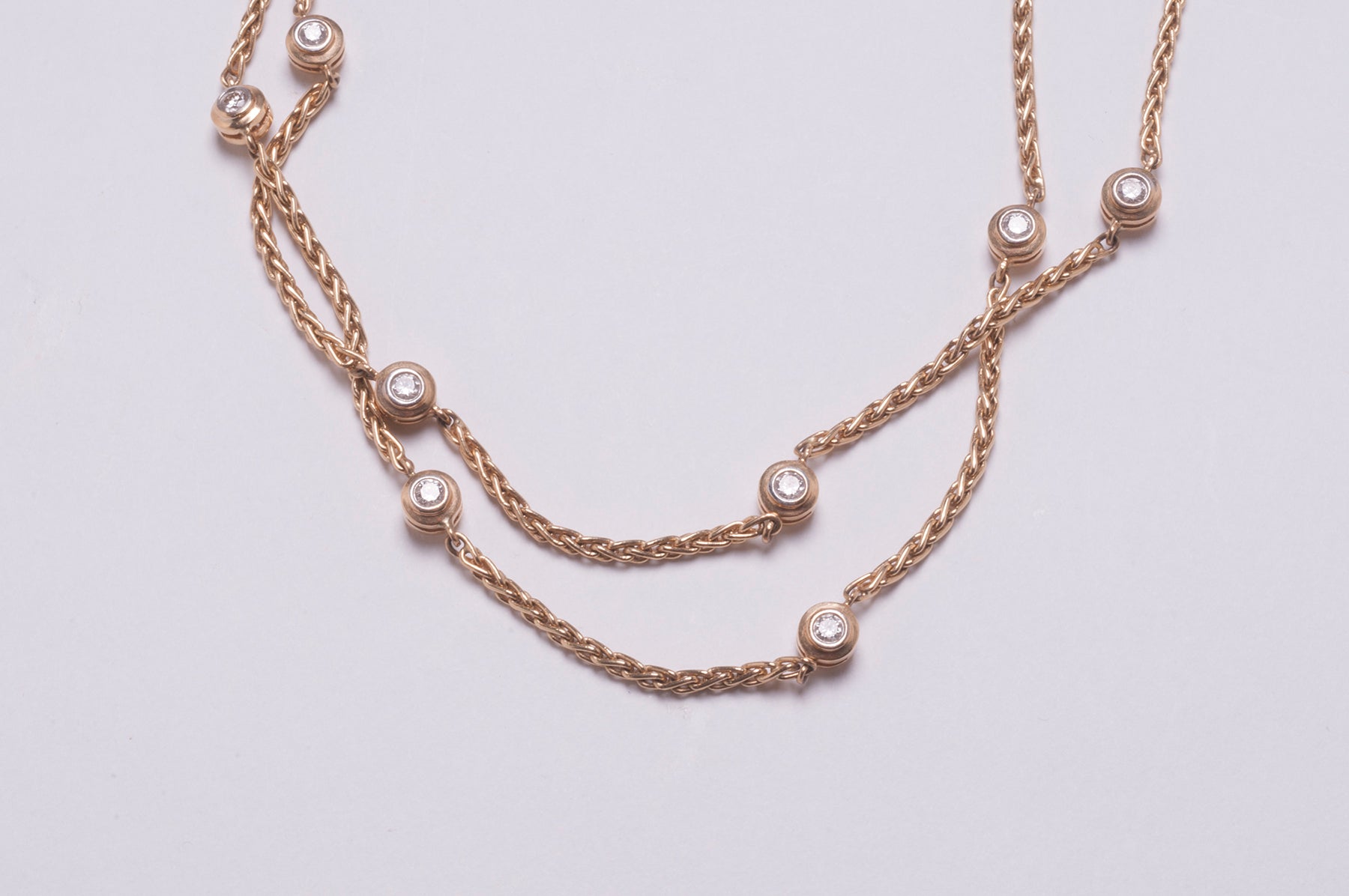 CONTINUITY DIAMOND NECKLACE
